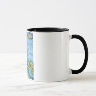 Map of the Battle of Corunna Mug