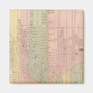 Map of the City of Detroit Magnet