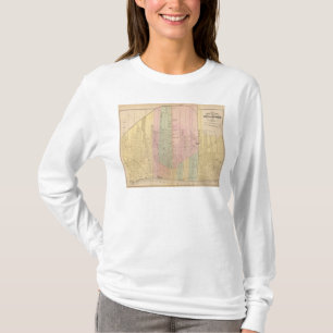 Map of the City of Detroit T-Shirt
