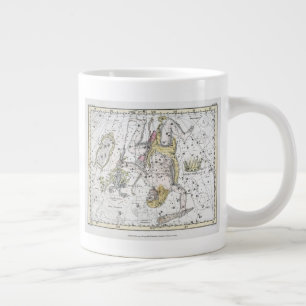 Map of The Constellations Plate VIII Large Coffee Mug