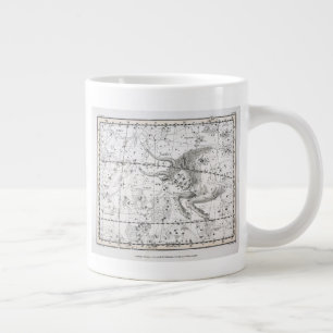 Map of The Constellations Plate XIV Large Coffee Mug