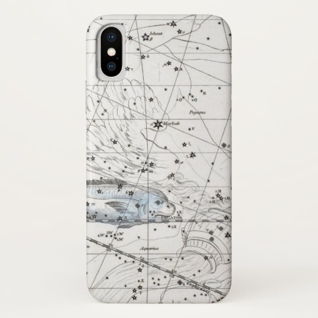 Map of The Constellations Plate XXII Case-Mate iPhone Case (Back)