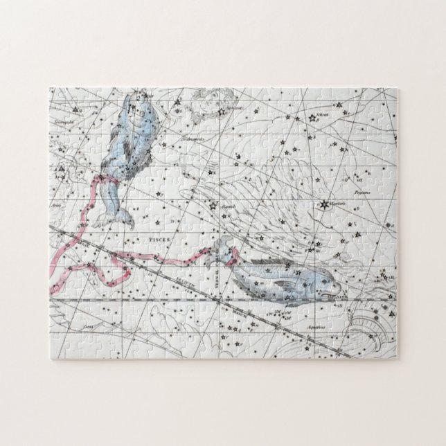 Map of The Constellations Plate XXII Jigsaw Puzzle (Horizontal)