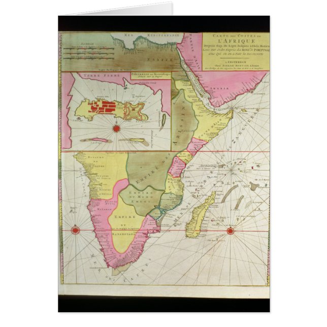 Map of the Countries of Africa (Front)
