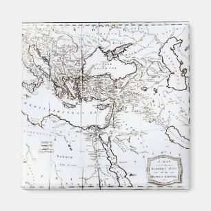 Map of the Eastern Part of the Roman Empire Magnet