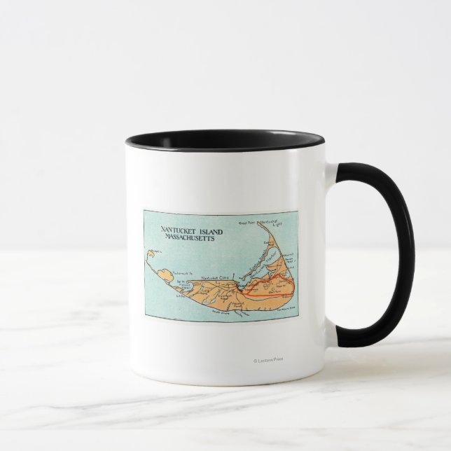 Map of the Island Mug (Right)