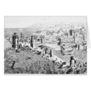 Map of the Island of Rhodes