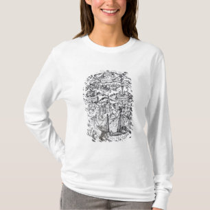 Map of the Island of Utopia, Book frontispiece T-Shirt