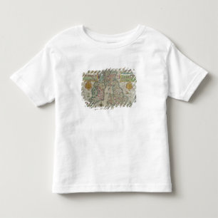 Map of the Kingdom of Great Britain and Ireland Toddler T-Shirt
