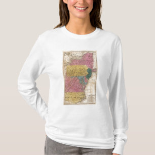 Map of the Middle States T-Shirt