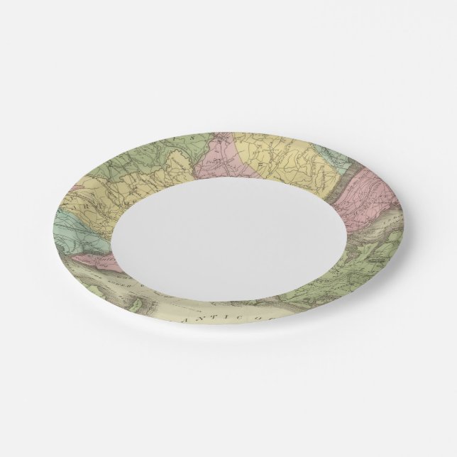 Map of the New York Paper Plate (Angled)