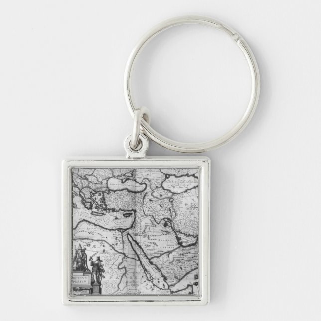 Map of the Ottoman Empire Key Ring (Front)