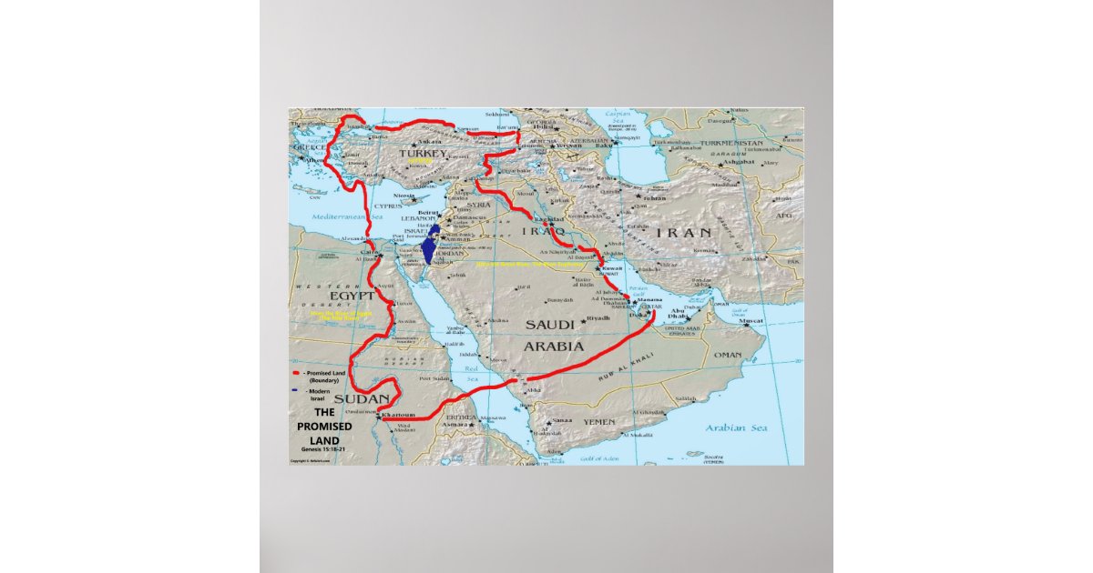 Promised Land Map