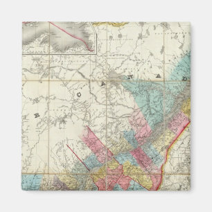 Map Of The Provinces Of Canada Magnet