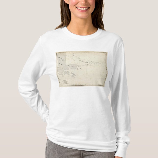 Map of the Republic of Chile 15 T-Shirt (Front)