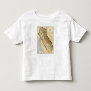 Map Of The San Joaquin Toddler T-Shirt