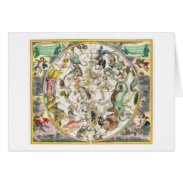 Map of the Southern Hemisphere, from 'The Celestia (Front Horizontal)