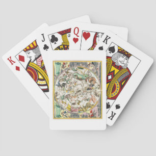 Map of the Southern Hemisphere, from 'The Celestia Playing Cards