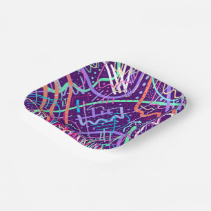 Map of the Stars Paper Plate