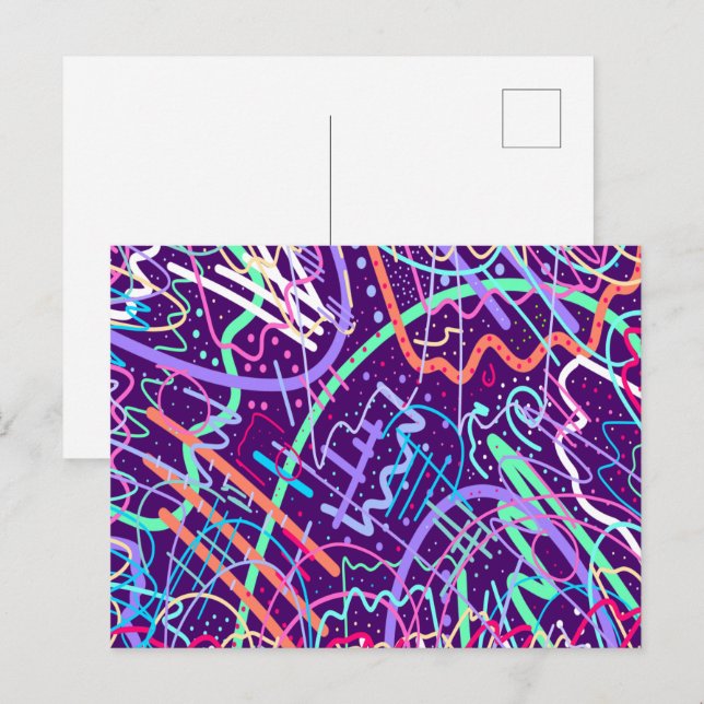 Map of the Stars Postcard (Front/Back)