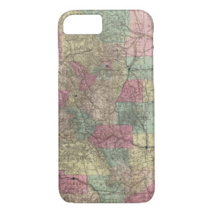 Map of the State of Colorado Case-Mate iPhone Case