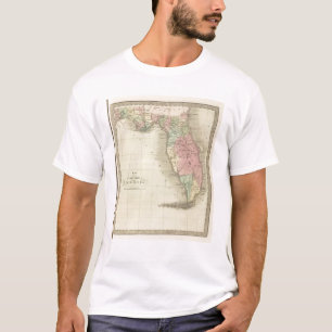 Map of the State of Florida T-Shirt