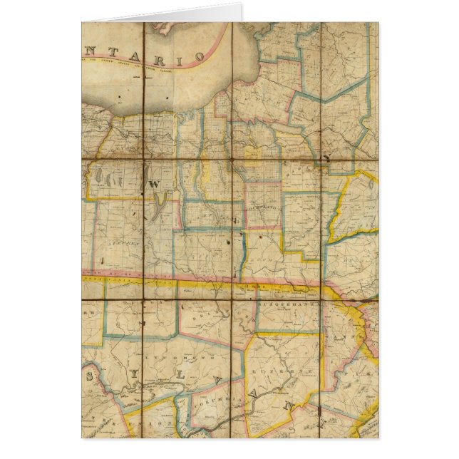 Map of the State of New York (Front)