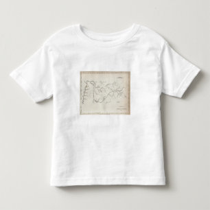 Map of the Tennessee Government Toddler T-Shirt