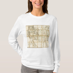 Map Of The Territory Of The United States 2 T-Shirt