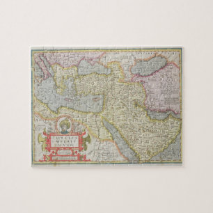 Map of the Turkish Empire, from the Mercator 'Atla Jigsaw Puzzle