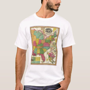 Map of the United States 2 T-Shirt