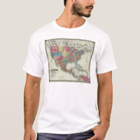 Map Of The United States, Canada, Mexico