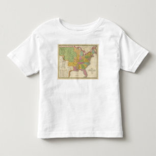 Map of The United States Toddler T-Shirt