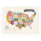 Map of the USA XL poster