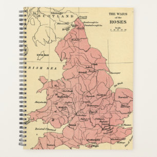 Map of the War of the Roses Planner