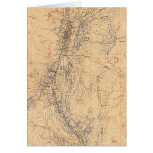 Map of the Washoe District Showing Mining Claims
