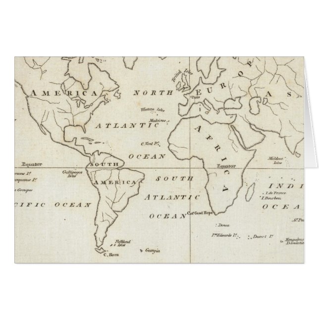 Map of the World (Front Horizontal)