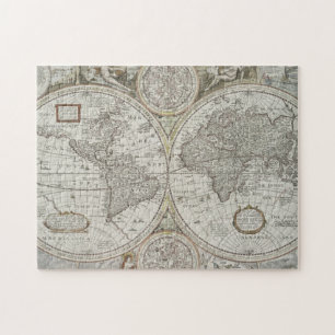 Map of the World   1676 Jigsaw Puzzle