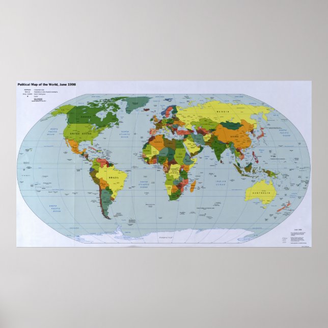 Map of The World (1998) Poster (Front)