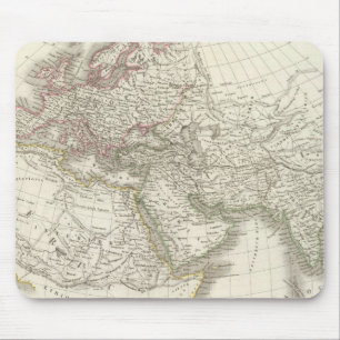 Map of the World known to the ancients Mouse Pad