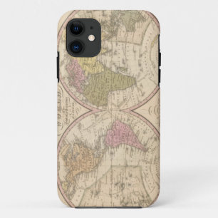 Map Of The World on the Globular Projection 2 Case-Mate iPhone Case
