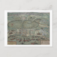 Map of Tunis, from 'Civitates Orbis Terrarum' by G