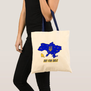 Map of Ukraine Tote Bag