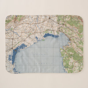Map of Venice, Italy Sherpa Blanket