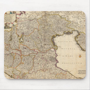 Map of Venice Region, Italy Mouse Pad