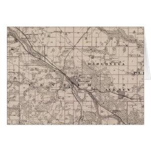 Map of Wapello County, State of Iowa