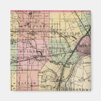 Map of Wayne County, Michigan