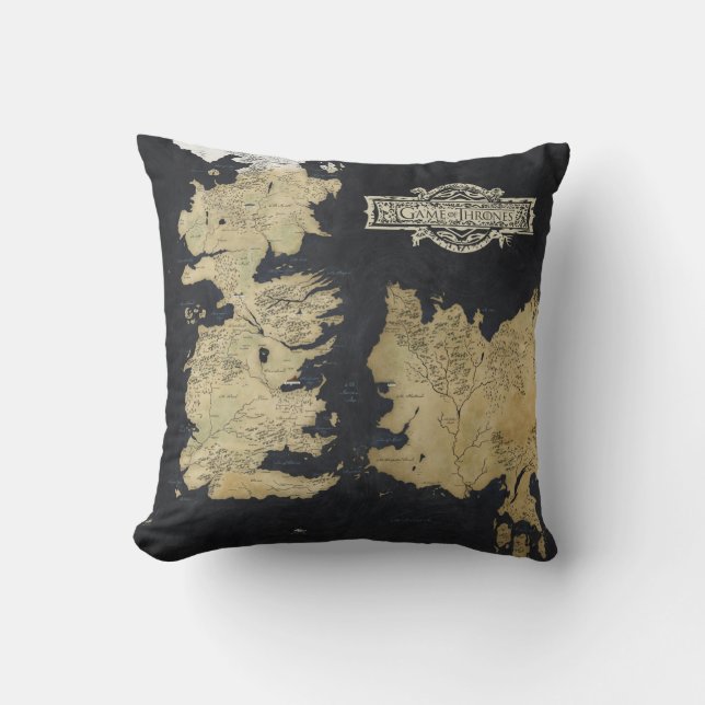 Map of Westeros Cushion (Front)