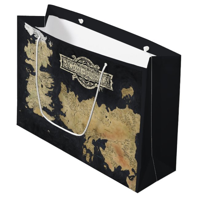 Map of Westeros Large Gift Bag (Front Angled)