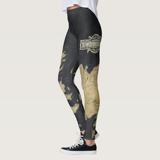 Map of Westeros Leggings (Left)